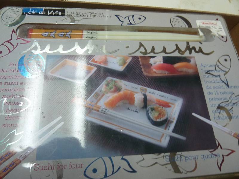 lot 104 image: New In Package Sushi Dining Set