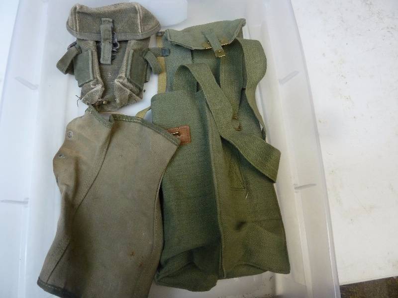 lot 109 image: Military Bags and More