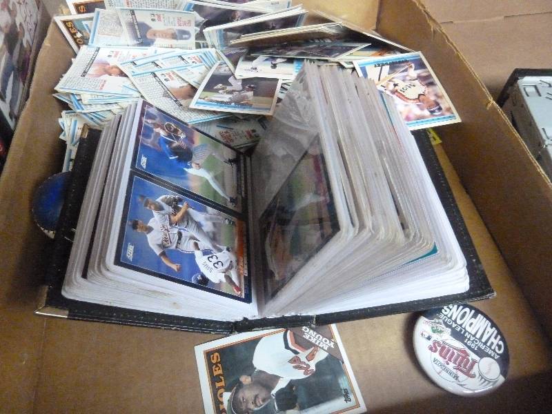 lot 16 image: Baseball Card Lot and More