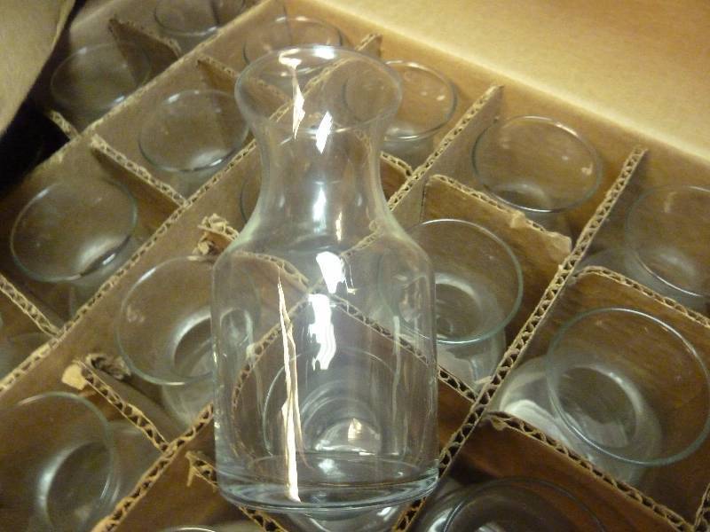 lot 93 image: New In Box Glassware