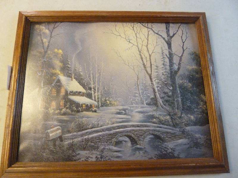 lot 130 image: Redlin like print