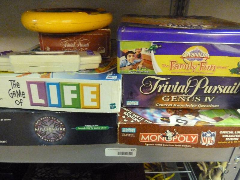 lot 133 image: game lot