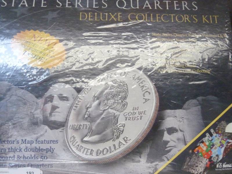 lot 192 image: State Series Quarters Deluxe Collectors Kit