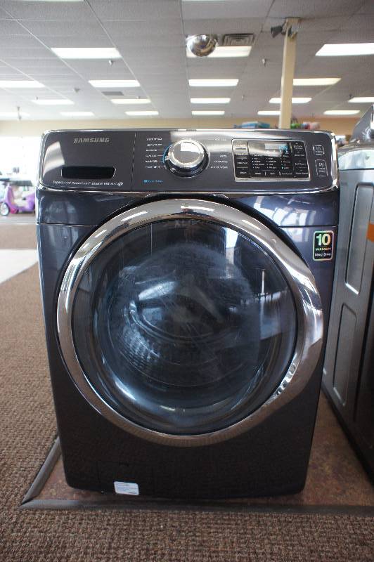 Samsung WF45H6300AG Front-Loading Washer - 4.5 cu ft - Onyx Color - Tested Works MSRP $ 1199.99