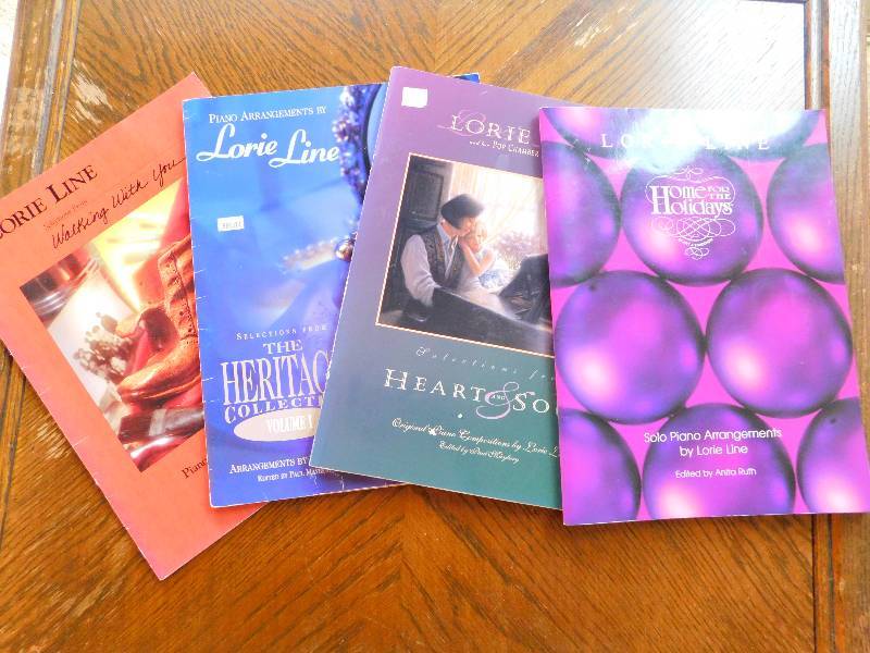 lot 63 image: Lorie Line Piano Music Books
