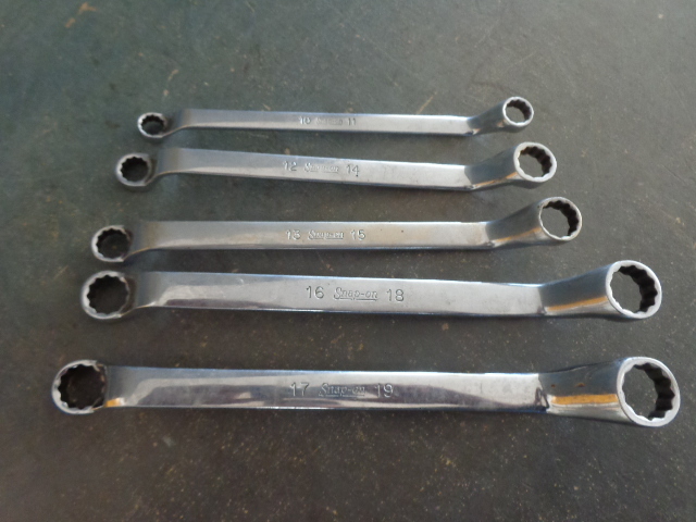 lot 2 image: Snap-On Offset Wrenches