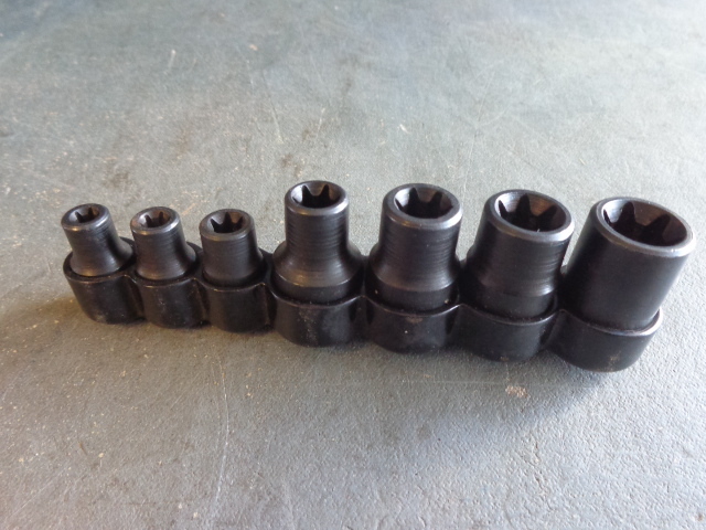 lot 38 image: 6 Point Torx Sockets