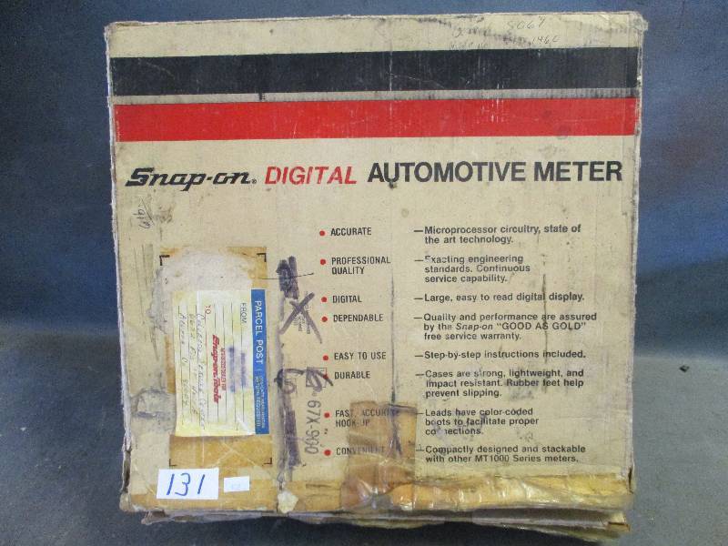 lot 131 image: Snap-On Digital Automotive Meter