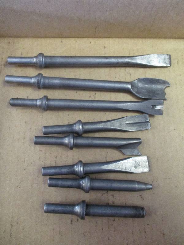 lot 144 image: Bits for Pneumatic Chisel