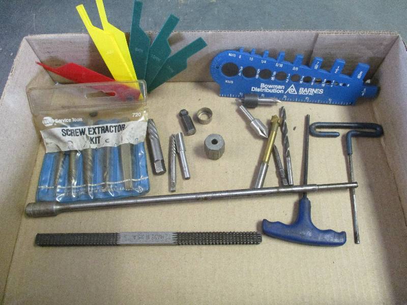 lot 154 image: Screw Extractor Kit and More
