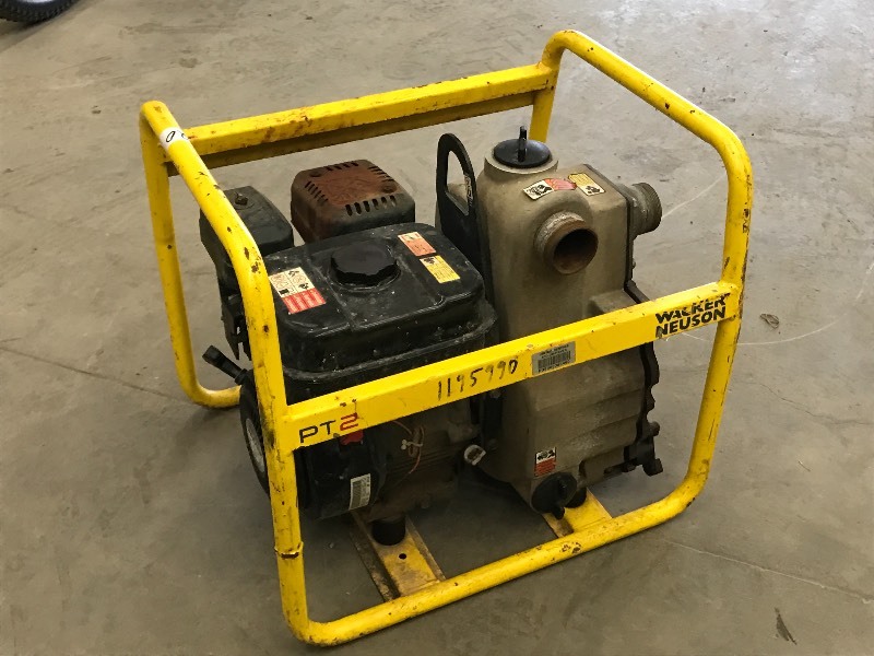 lot 20 image: Wacker Nuesson PT2 Commercial 2 Trash Pump