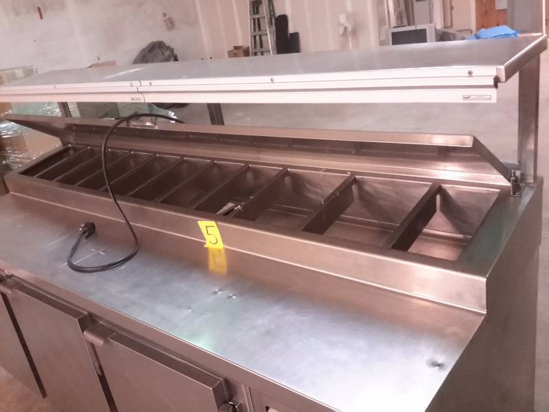 89S Stainless Steel Makeup Table..