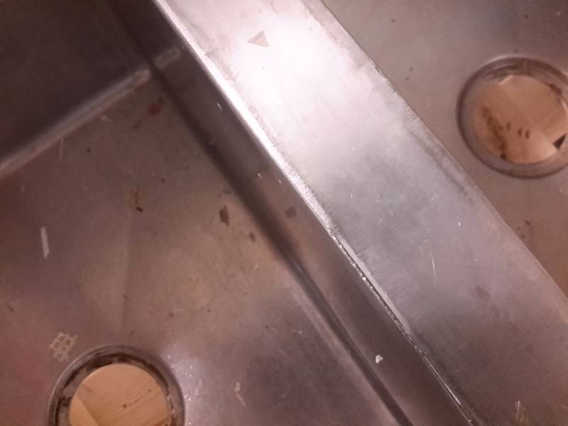 3 Compartment Stainless Steel Sink.. NSF