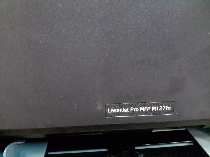 Laser Jet Pro MFP M127fn..
