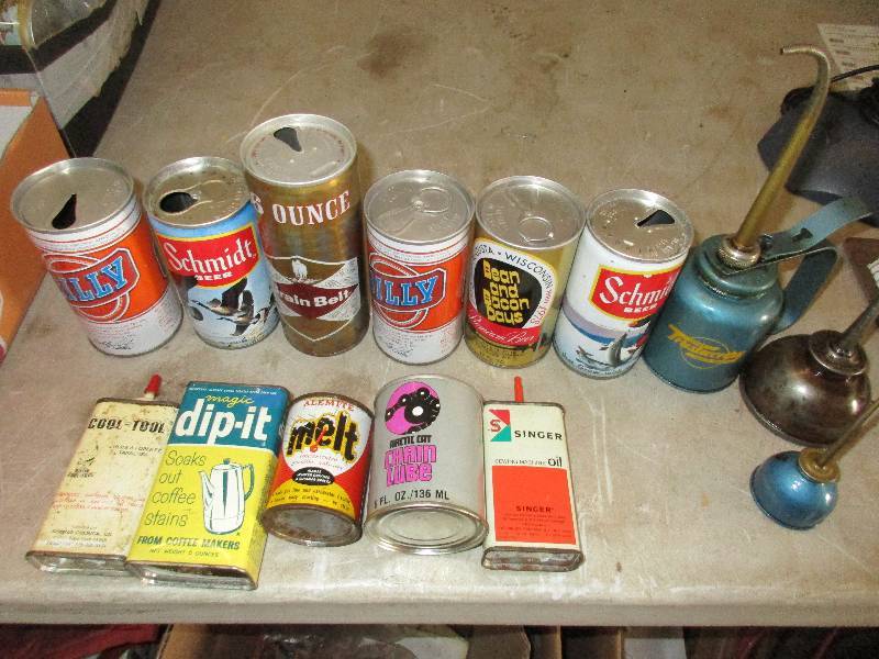 vintage cans