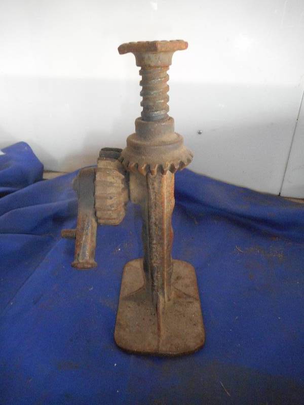 lot 12 image: ANTIQUE FLOOR JACKS
