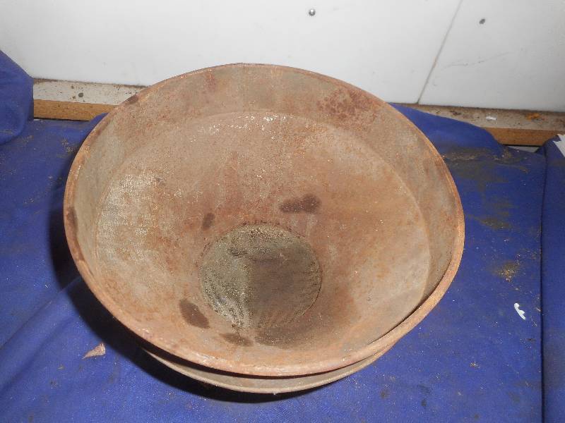 lot 101 image: ANTIQUE BASKET FOR A CREAM SEPERATER
