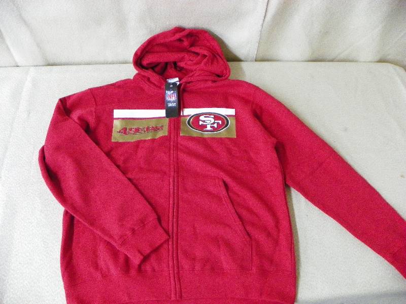 lot 568 image: Majestic Mens NFL TouchBack F 49ers Large