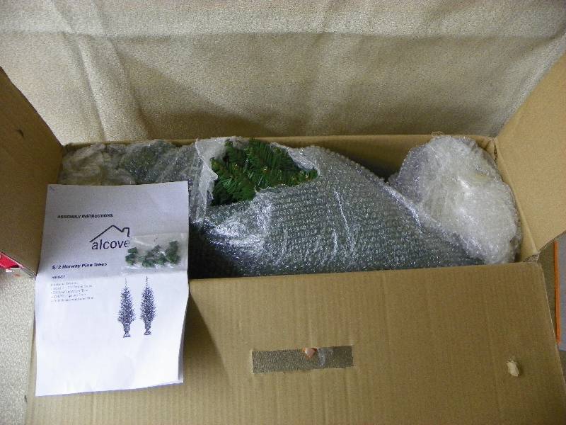 lot 582 image: Alcove S2 Norway Pine Trees, MSRP $79.99