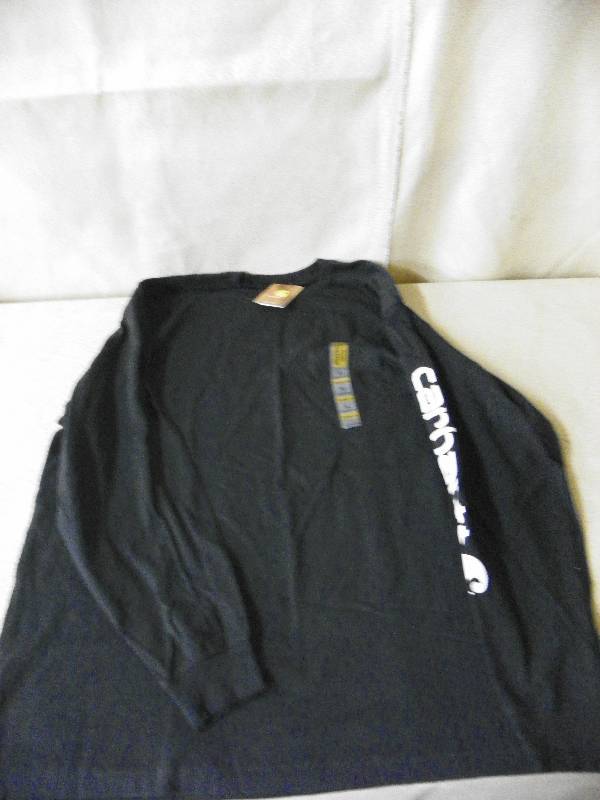lot 596 image: Carhartt Graphic LS Shirt Black X Large