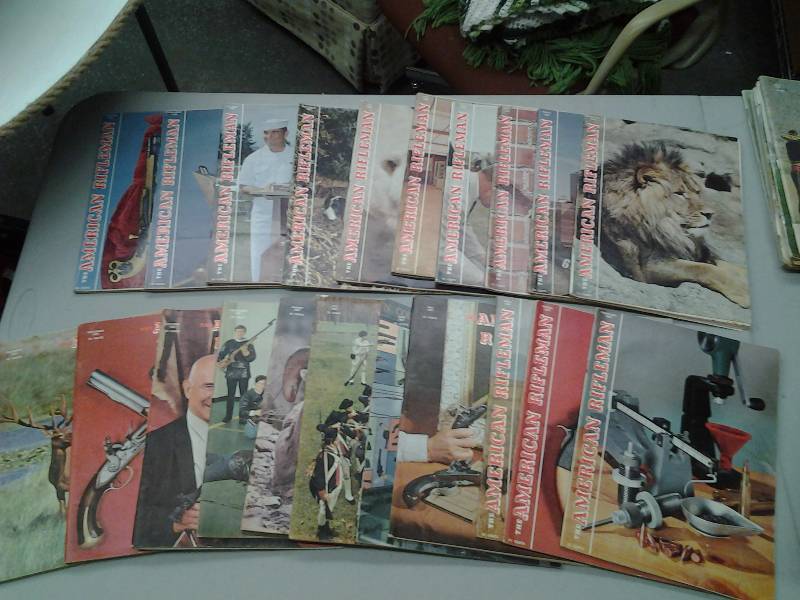 lot 8 image: Vintage American Rifleman Magazines 1966 & 1967 (21)