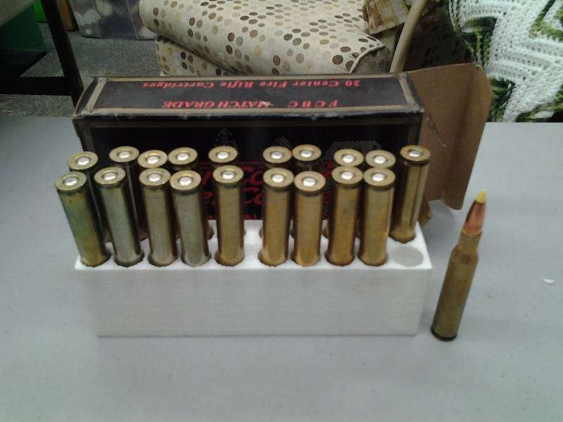 lot 26 image: 20- Winchester 270 Cartridges