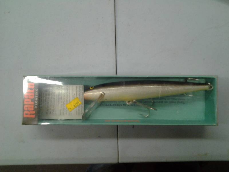 lot 50 image: Vintage Rapala 18 S-Mag Hopia Silver Argent