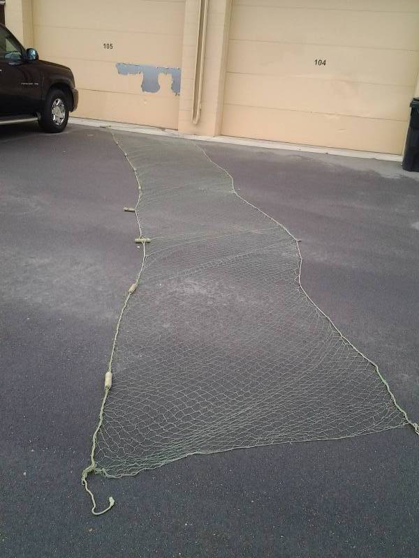 lot 61 image: Vintage Net Seine Net