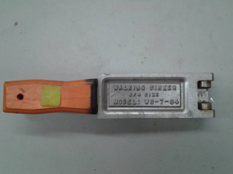 lot 69 image: Do-It Molds, Walker Lead Sinker Mold, 34 Size Model WS 7-34
