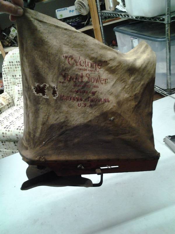 lot 75 image: Vintage Cyclone Seed Sower