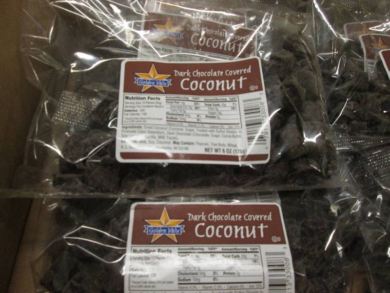 lot 45 image: 2 Boxes of 12-6 oz bags each Dark C...