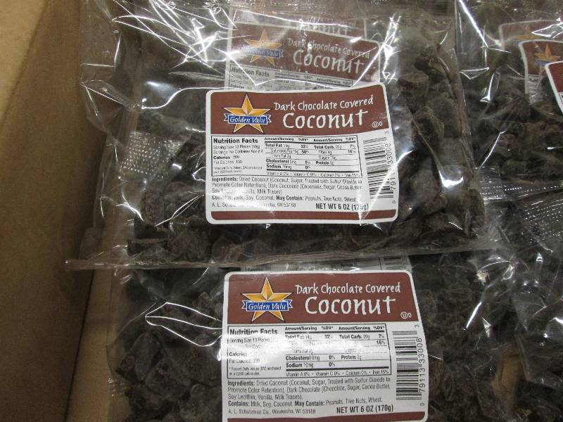lot 47 image: 2 Boxes of 12-6 oz bags each Dark C...