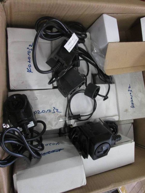 lot 94 image: Large Lot of Fountain Pump Transfo...