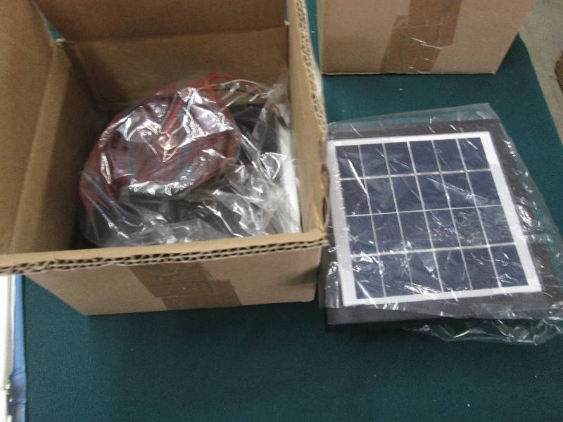 lot 96 image: Case of 20 Replacement Black Solar ...