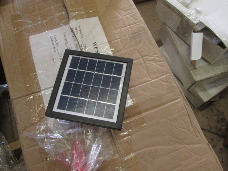 lot 97 image: Case of 20 Replacement Black Solar ...