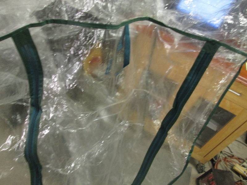 lot 113 image: Lot of 40 Tall Double Zipper Plasti...