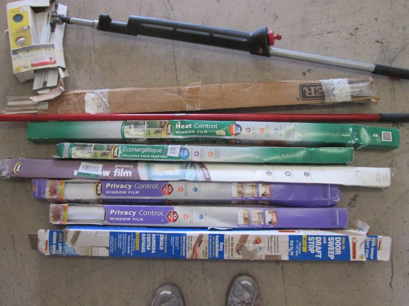 lot 167 image: Door Sweep, Window Films, Mop Syste...