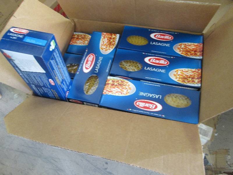 lot 173 image: Case of Barilla Lasagne Noodles bes...