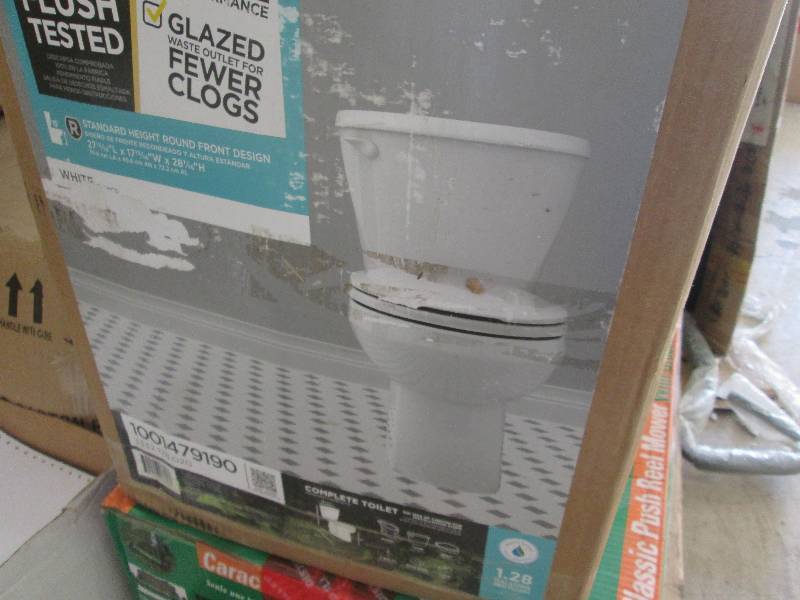 lot 179 image: American Standard Toilet Tank(bowl ...