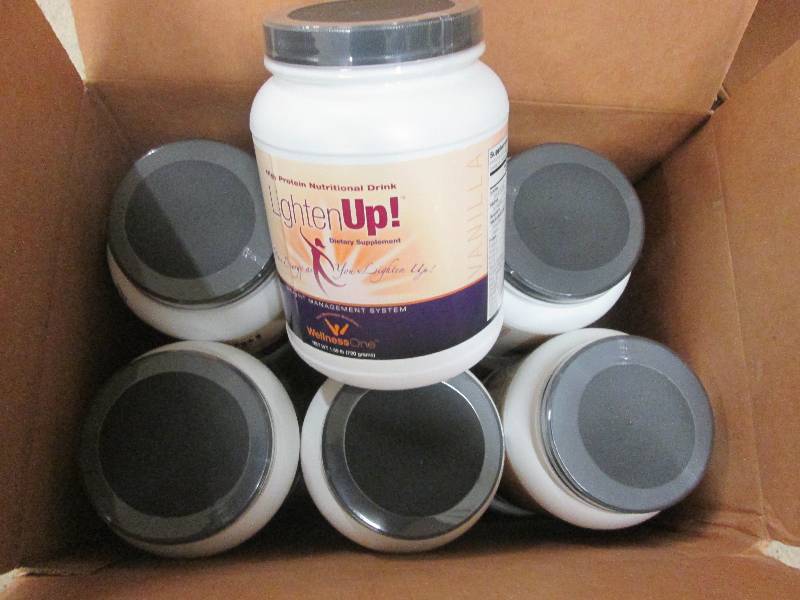 lot 210 image: 10 Containers of Lighten Up High Pr...