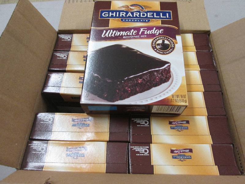lot 213 image: Case of 12 Ghiradelli Ultimate Brow...