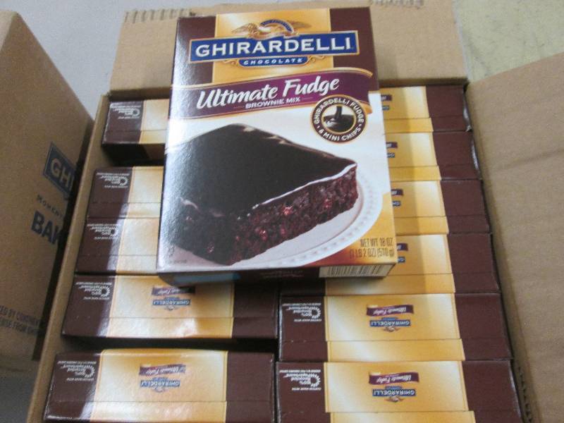 lot 214 image: Case of 12 Ghiradelli Ultimate Brow...