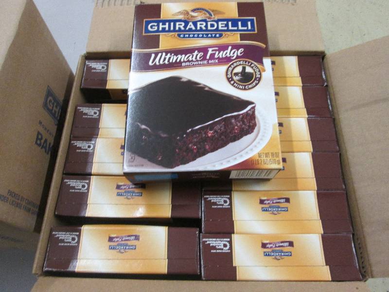 lot 216 image: Case of 12 Ghiradelli Ultimate Brow...