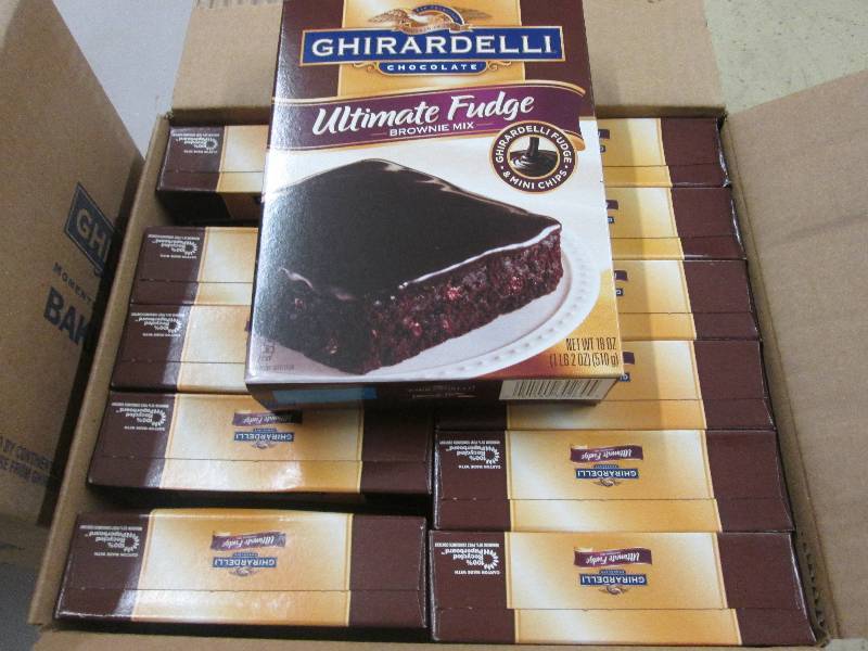 lot 217 image: Case of 12 Ghiradelli Ultimate Brow...
