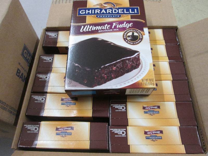 lot 218 image: Case of 12 Ghiradelli Ultimate Brow...