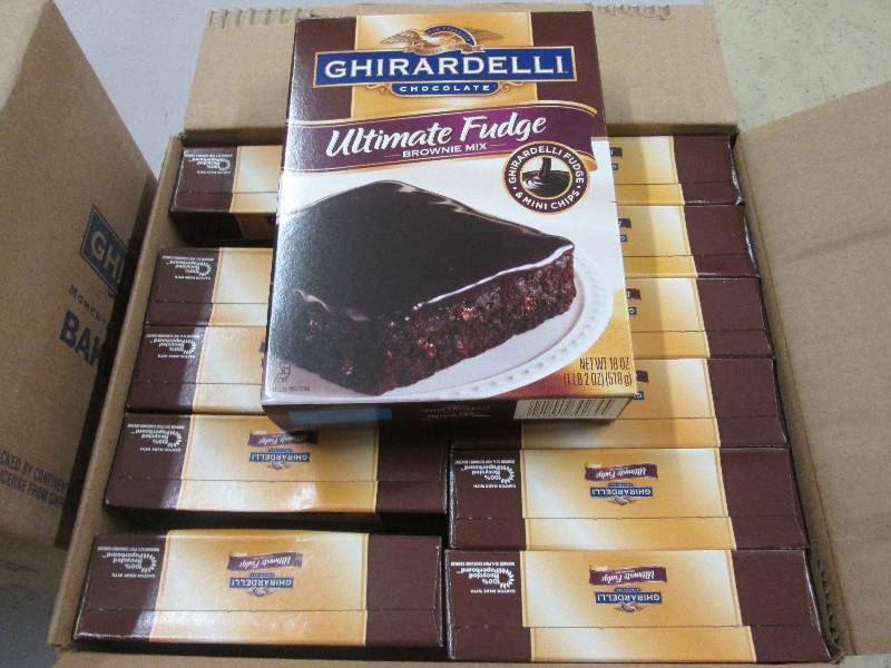 lot 220 image: Case of 12 Ghiradelli Ultimate Brow...