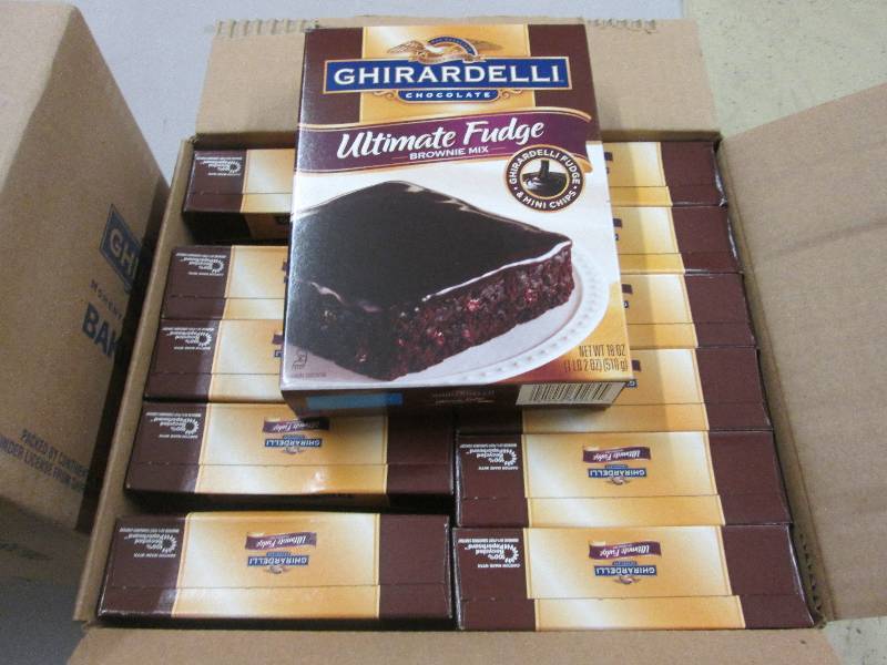 lot 222 image: Case of 12 Ghiradelli Ultimate Brow...