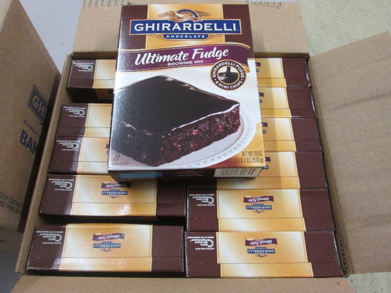 lot 224 image: Case of 12 Ghiradelli Ultimate Brow...