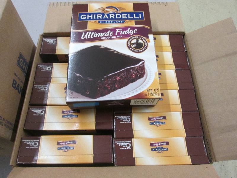 lot 225 image: Case of 12 Ghiradelli Ultimate Brow...