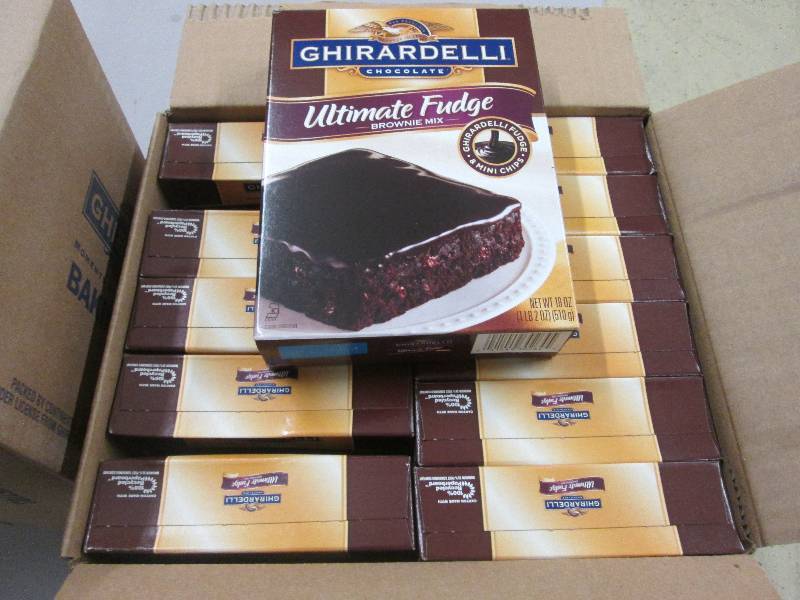 lot 226 image: Case of 12 Ghiradelli Ultimate Brow...